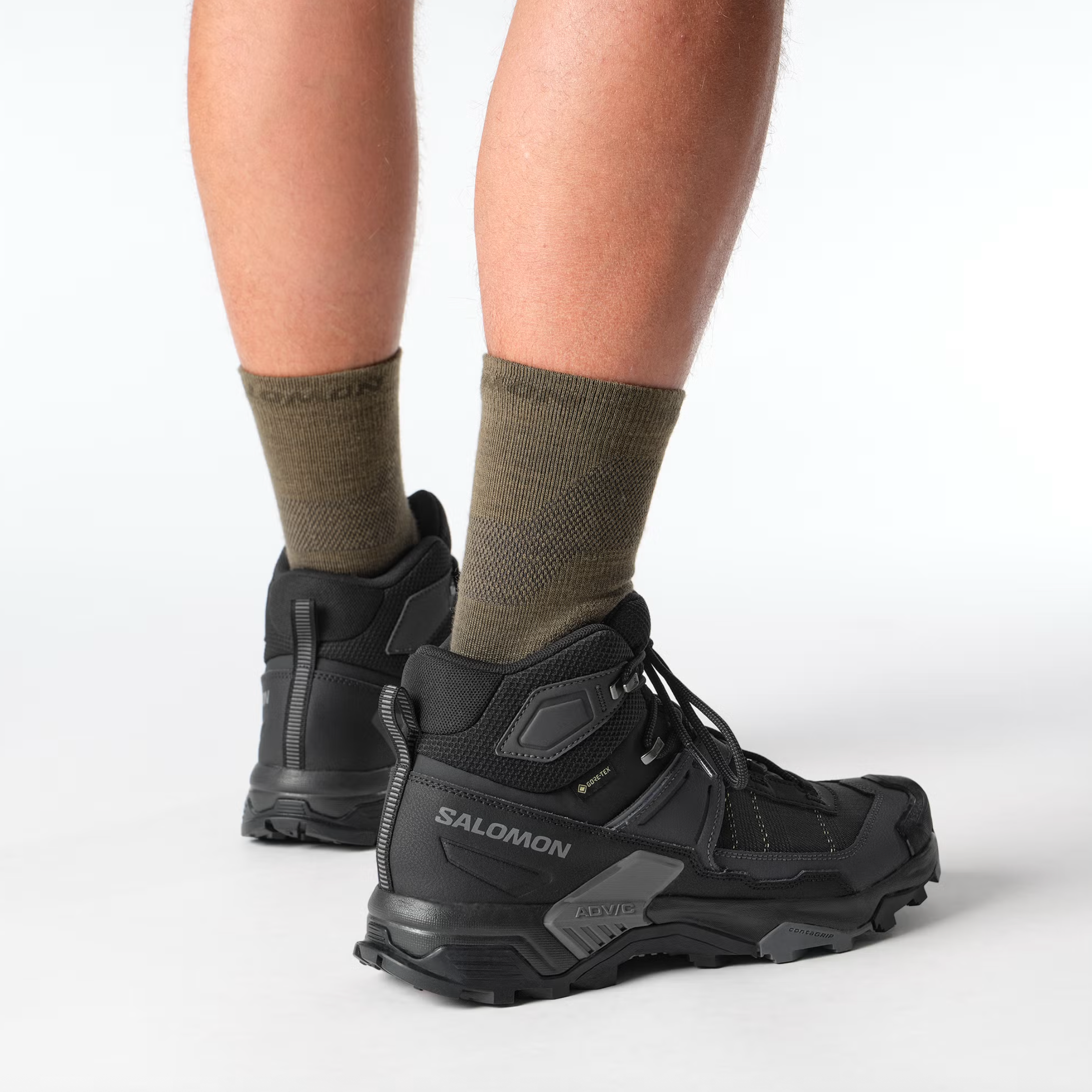 SALOMON skor X Ultra 5 Mid GTX svart/asfalt/castlerock