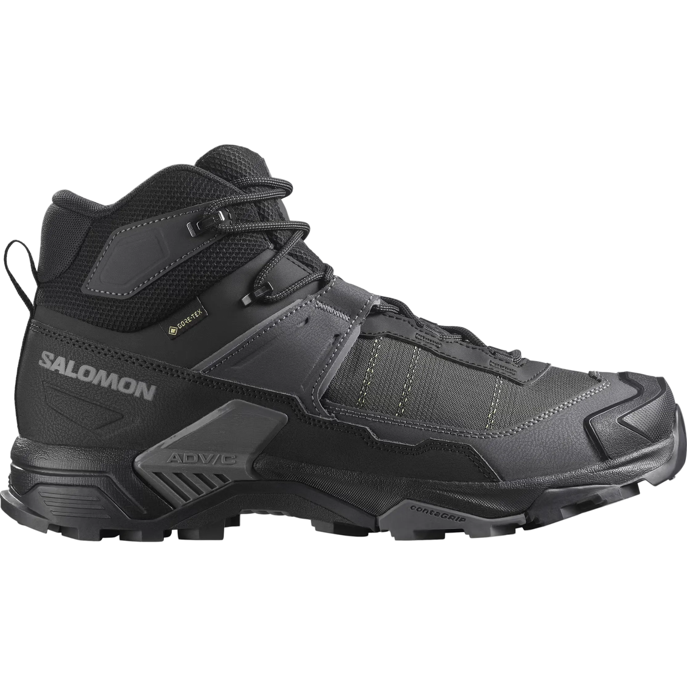 SALOMON skor X Ultra 5 Mid Wide GTX svart/asfalt/castlerock