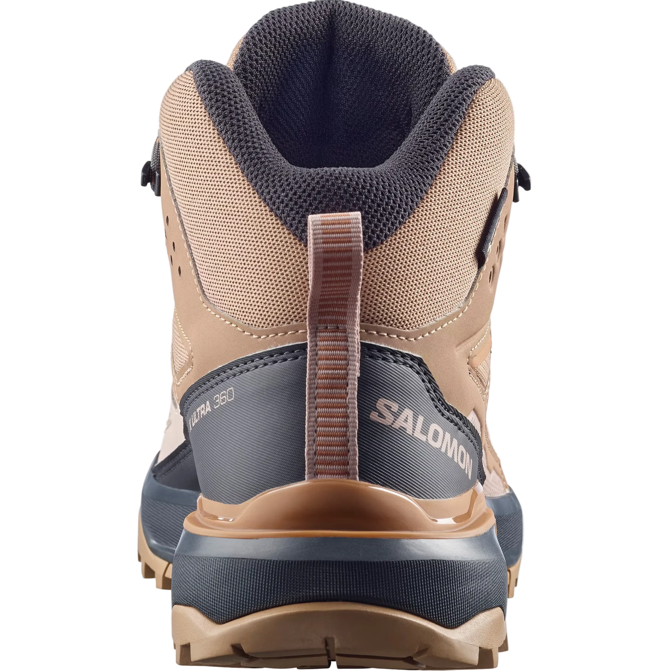 SALOMON skor X Ultra 360 Mid GTX W burro/skuggrå/pecanbrun