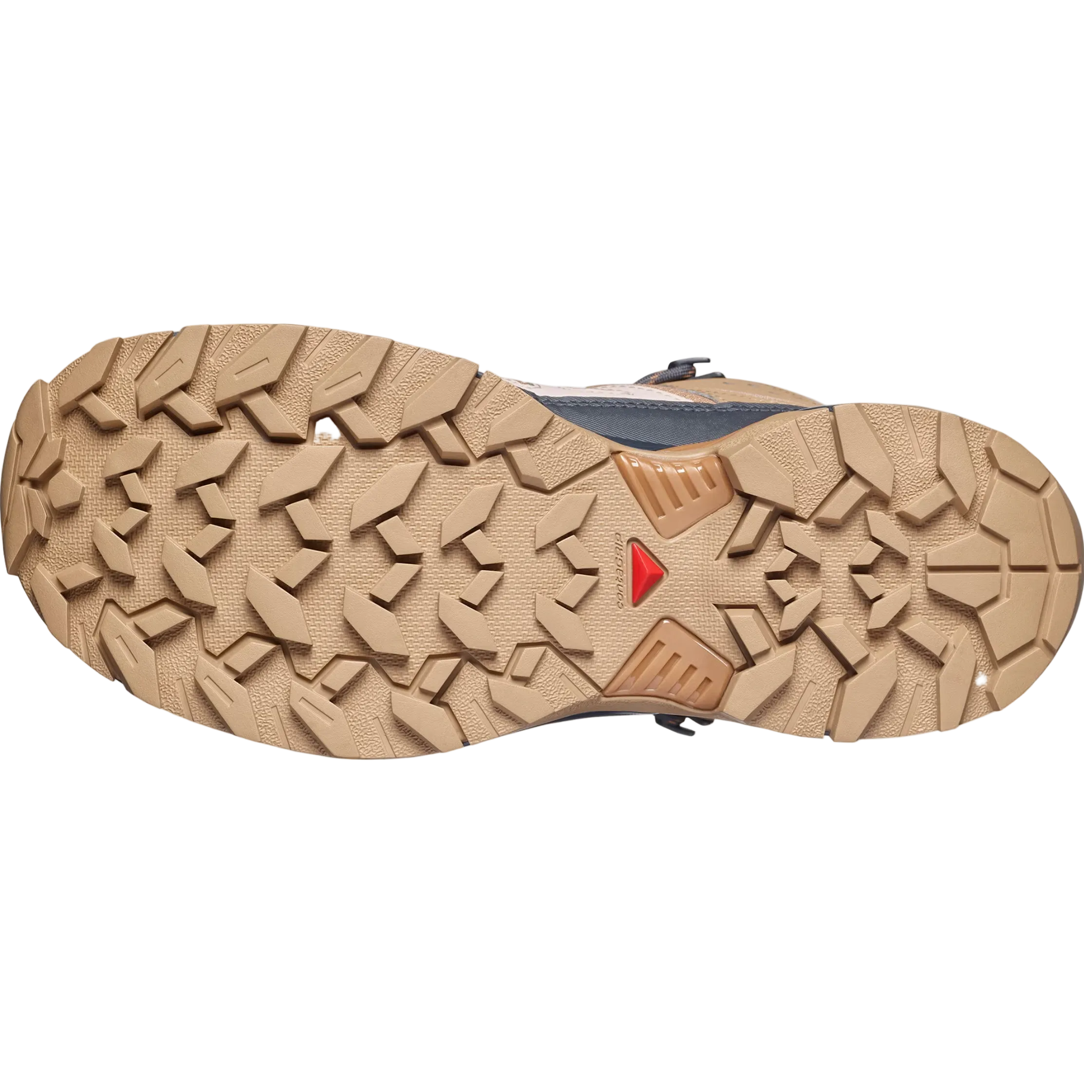 SALOMON skor X Ultra 360 Mid GTX W burro/skuggrå/pecanbrun