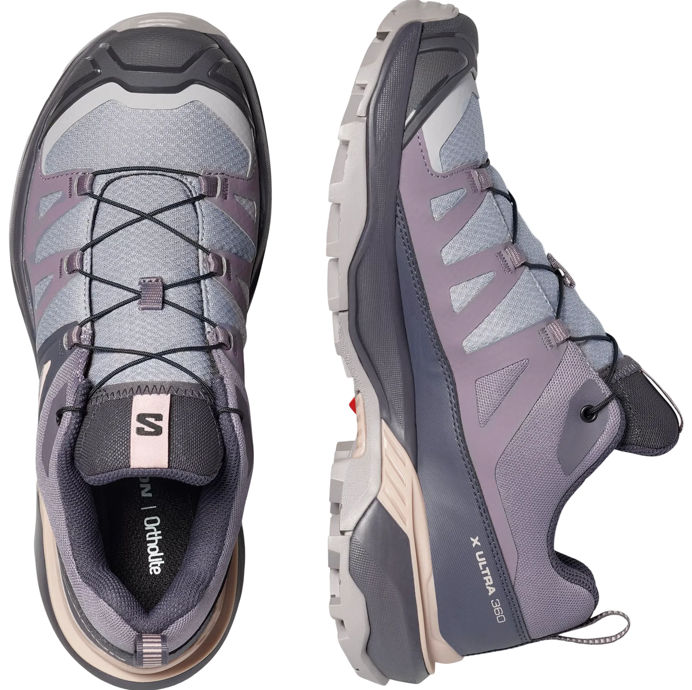 SALOMON shoes X Ultra 360 W gull/nine iron/shadow grey