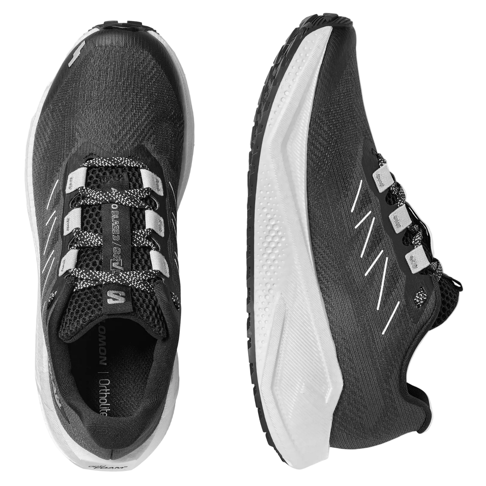 SALOMON shoes Aero Blaze 3 Grvl black/white