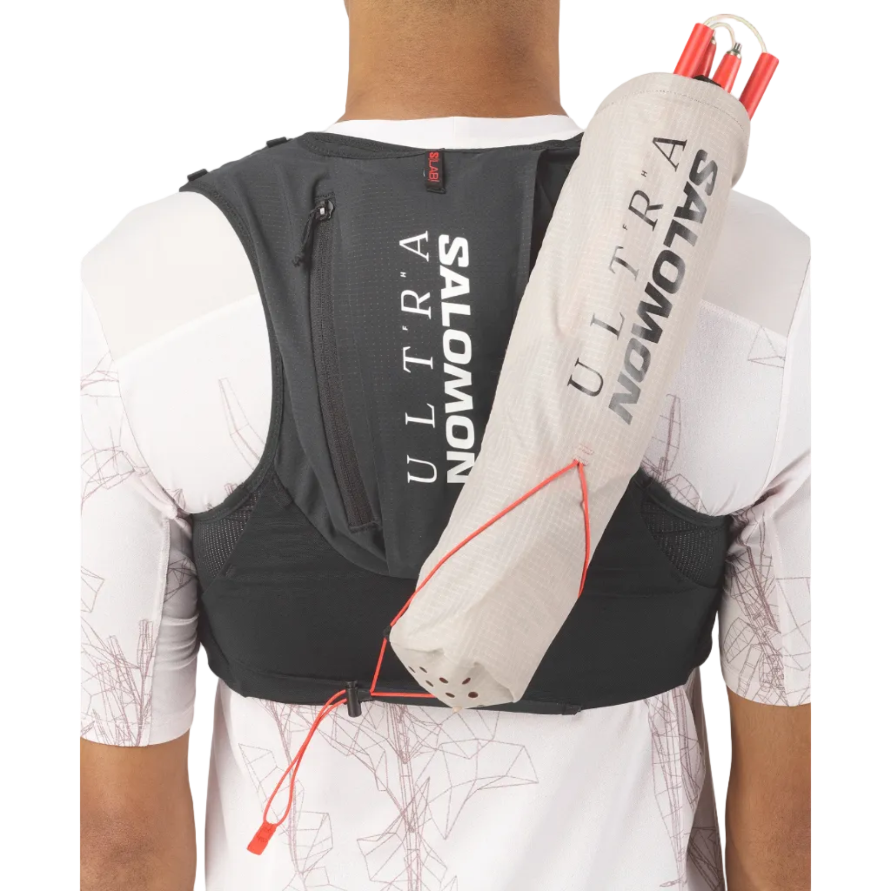 SALOMON väst med vätskesystem S/Lab Ultra 12 svart