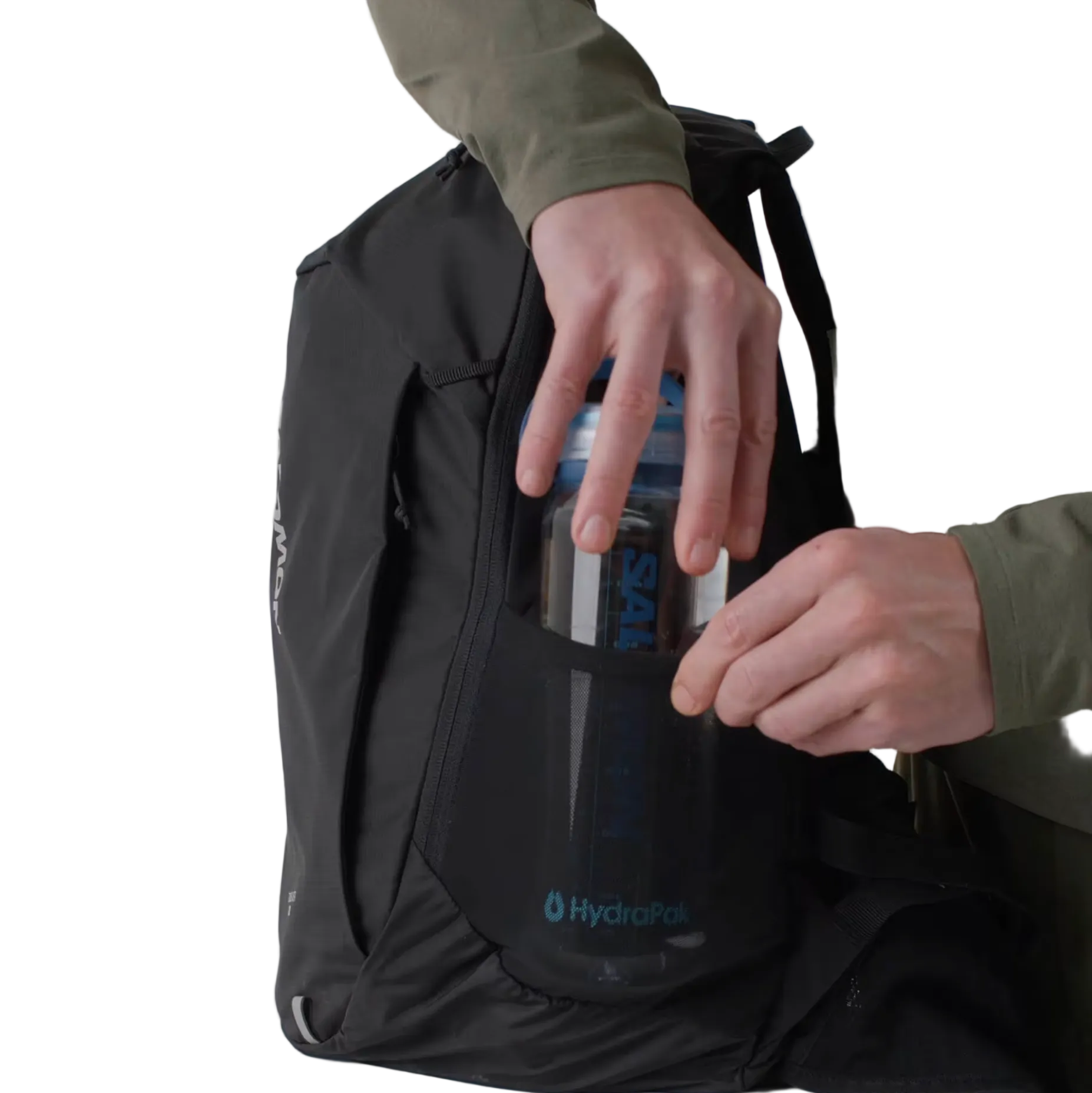 SALOMON ryggsäck Trailblazer 20 mustang/svart kaffe