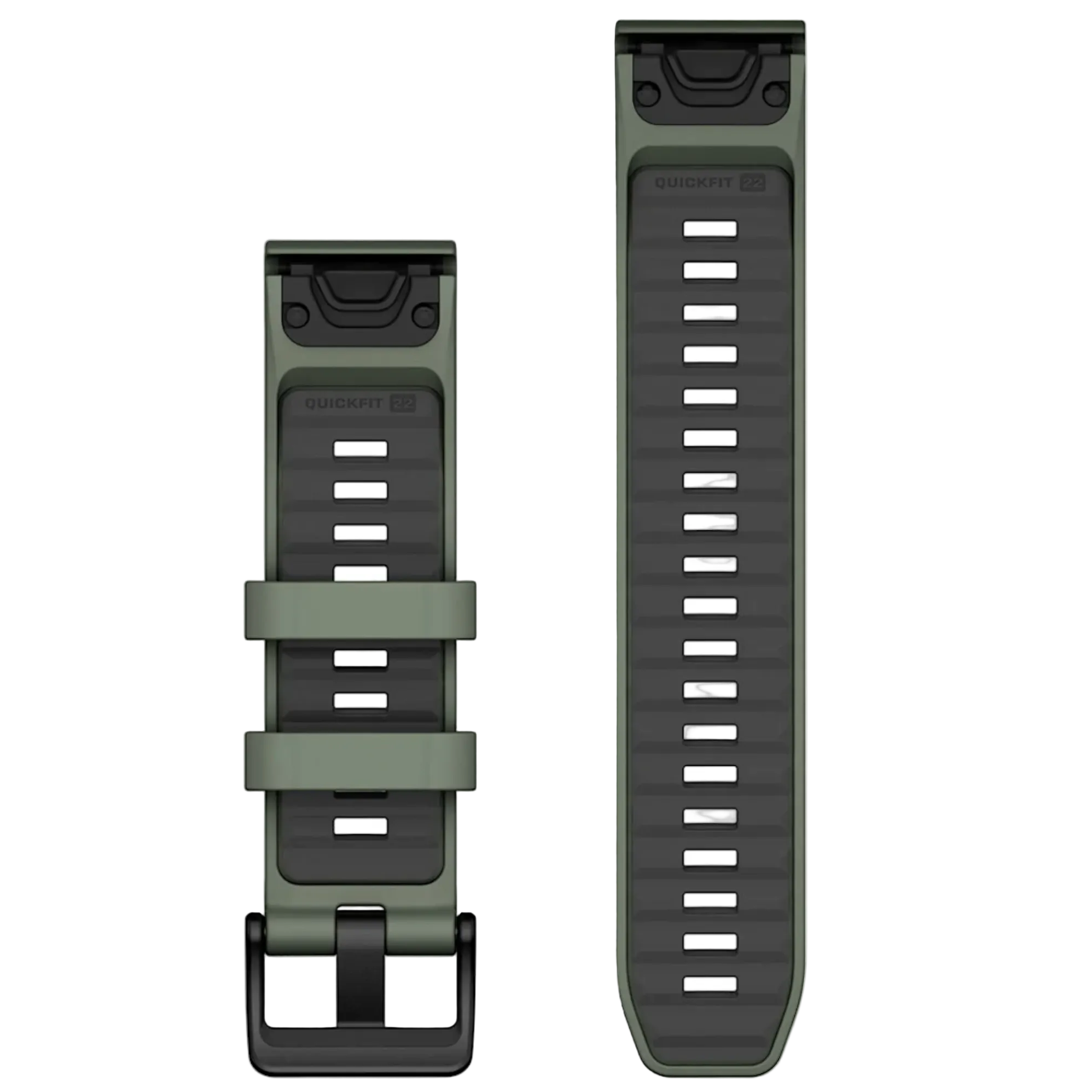 GARMIN rem för pulsklocka Quickfit 22mm silikon willow green