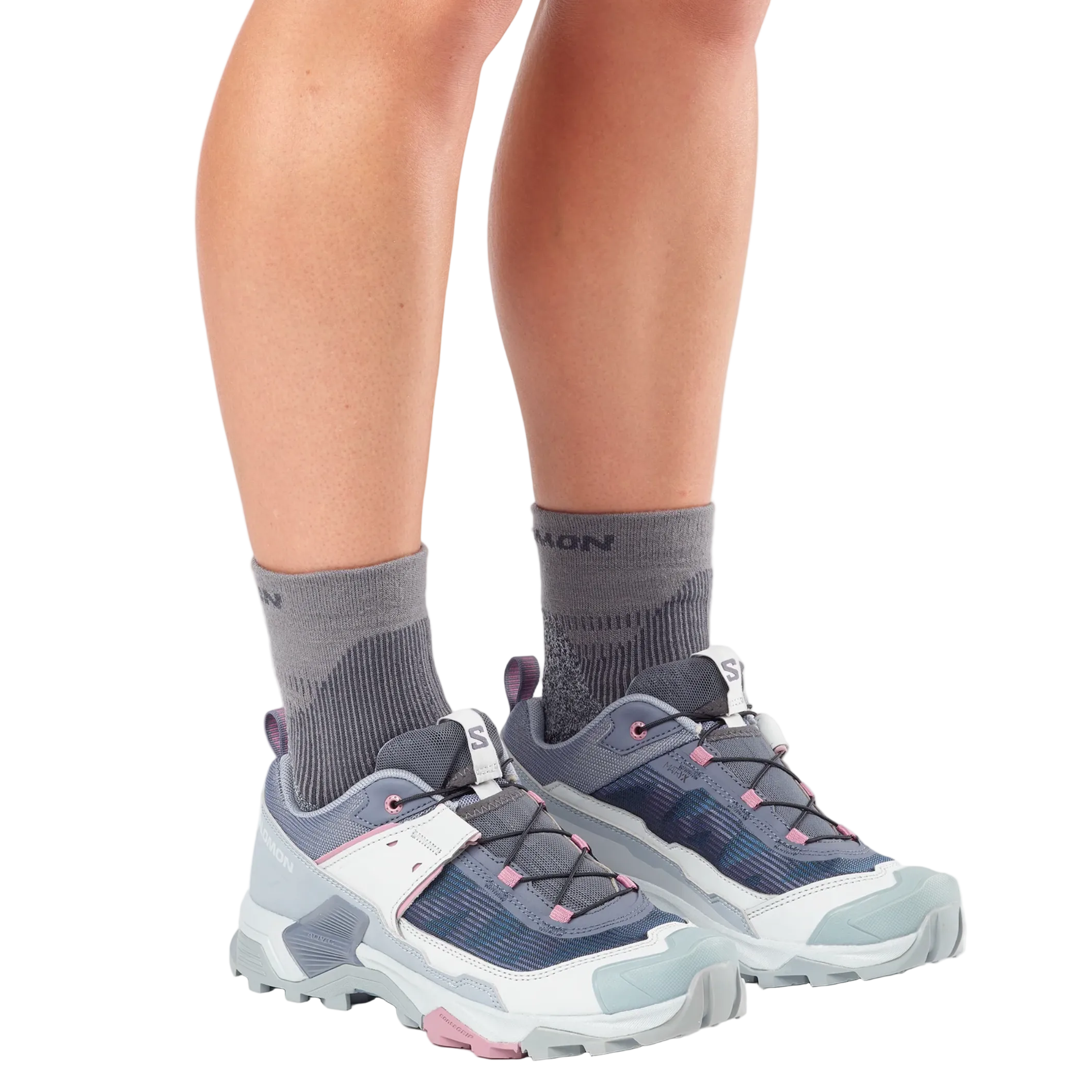 SALOMON shoes X Ultra 5 W grisaille/tradewinds/dusky orchid