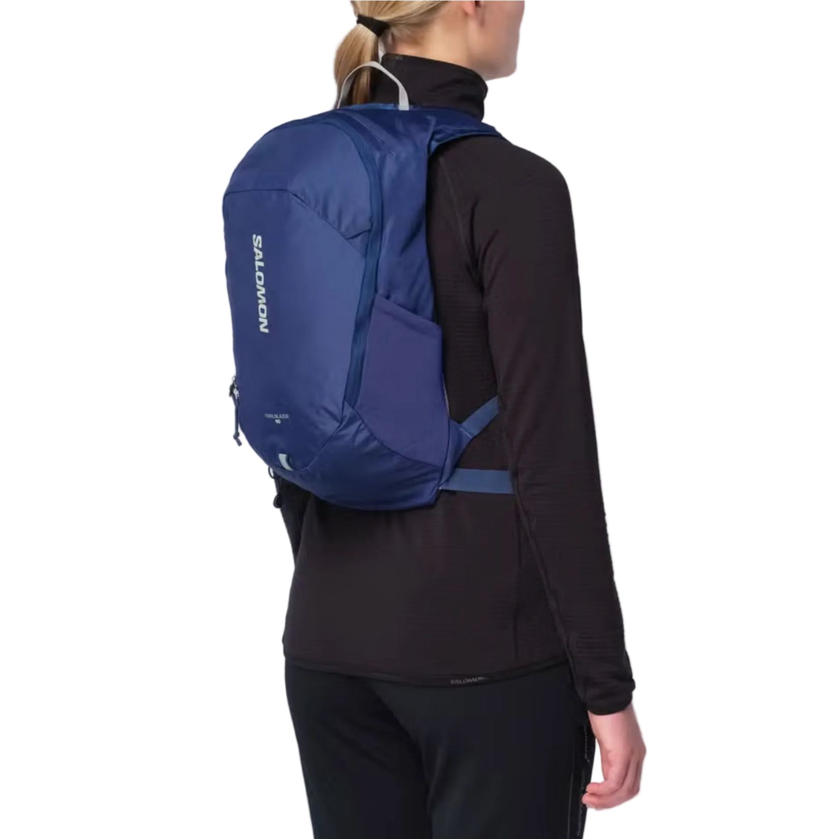SALOMON ryggsäck Trailblazer 10 mazarine blue/ghost grey
