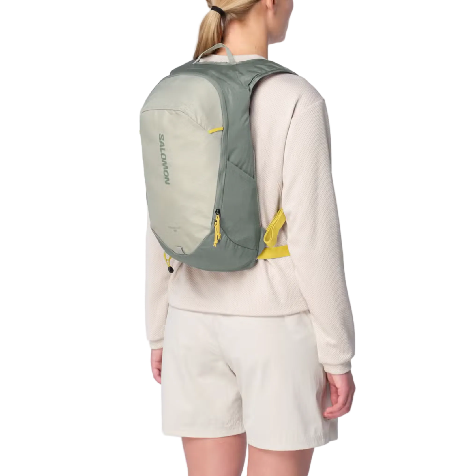 SALOMON ryggsäck Trailblazer 10 sedona sage/seagrass/cress green