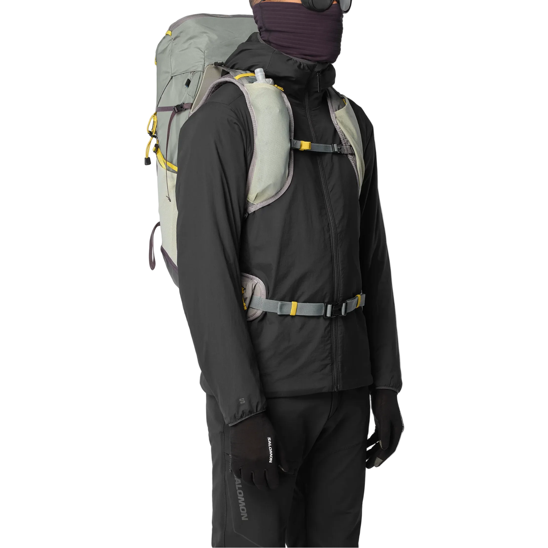 SALOMON backpack Aerotrek 40 sedona sage/seagrass/cress green