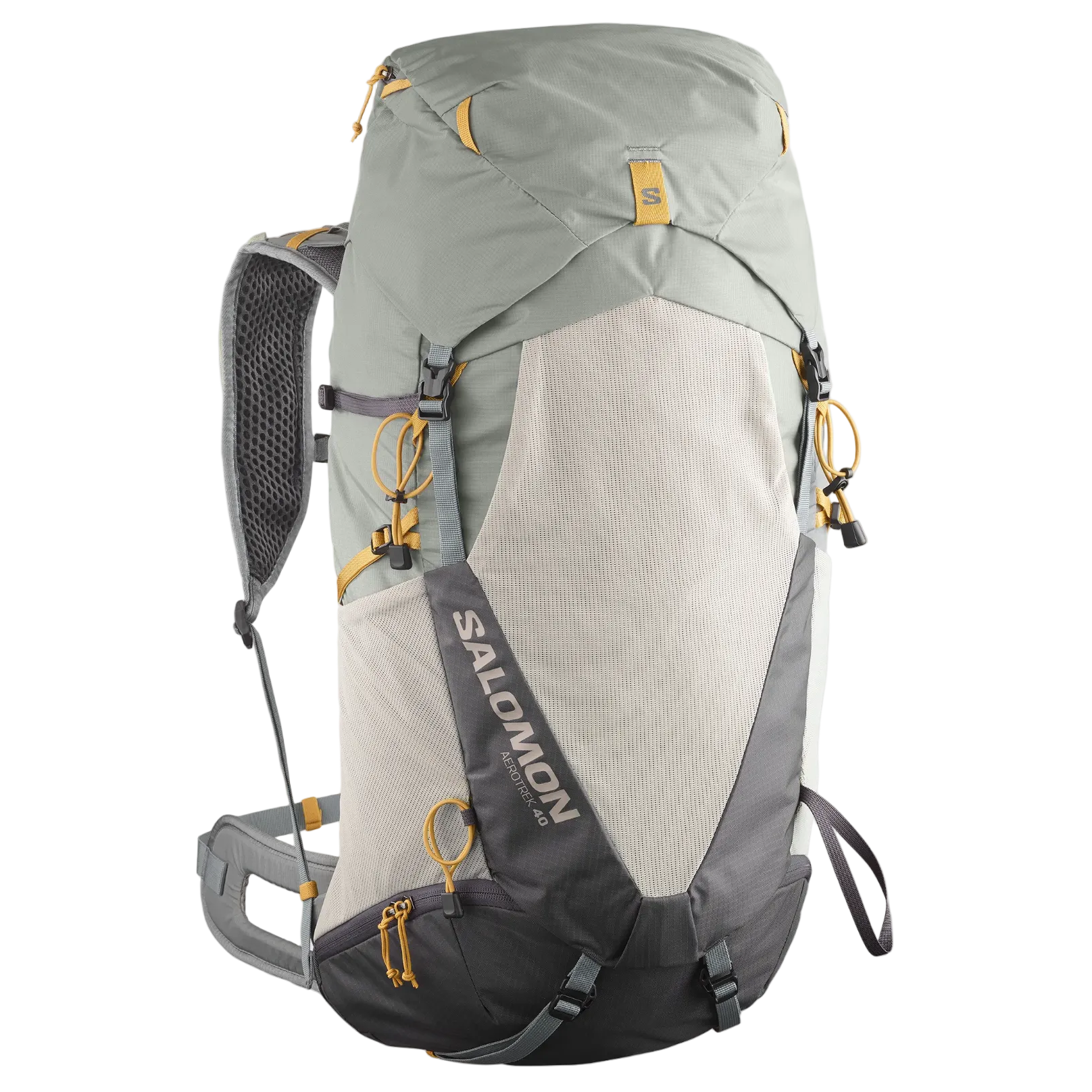 SALOMON backpack Aerotrek 40 sedona sage/seagrass/cress green