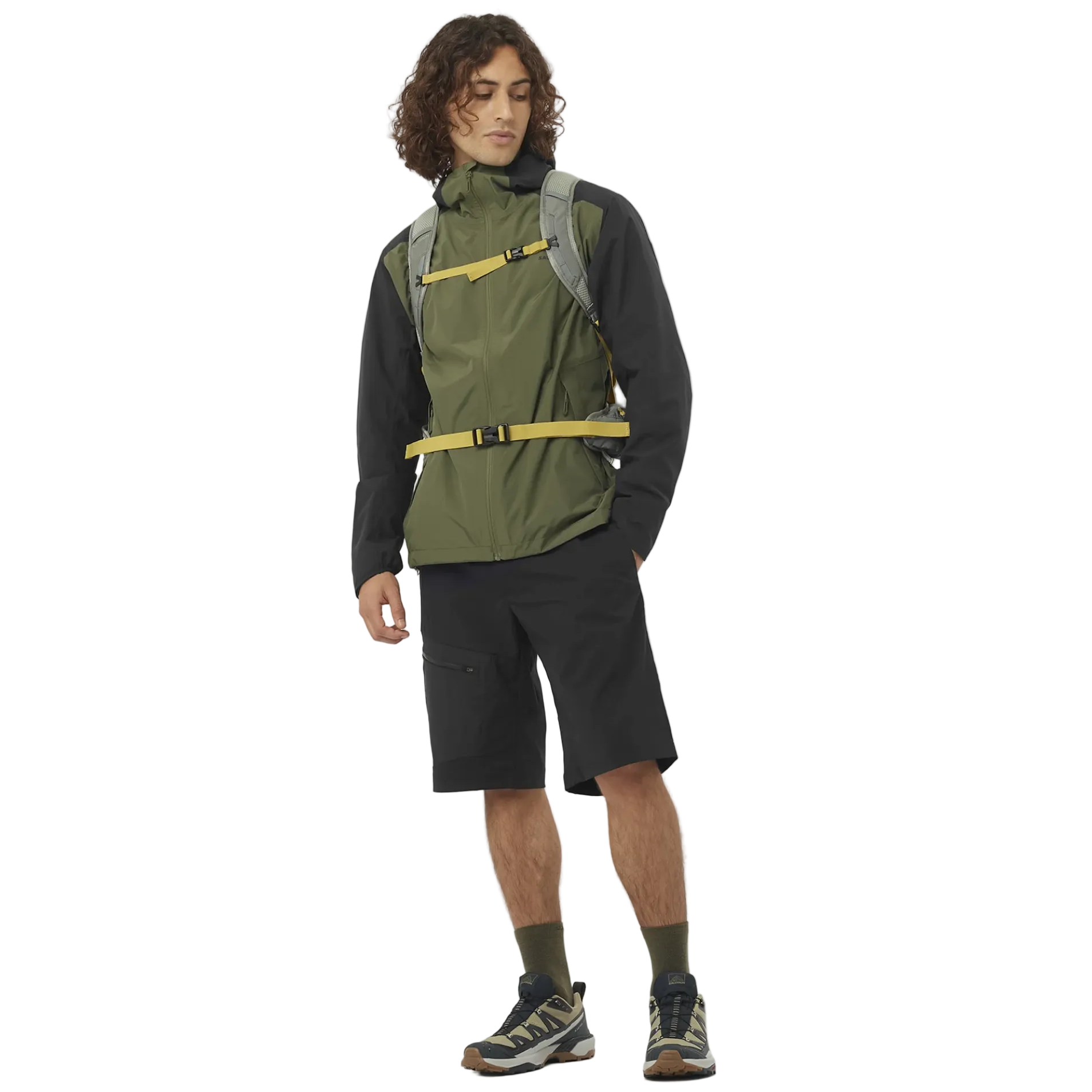 SALOMON backpack Trailblazer 20 sedona sage/seagrass/cress grey