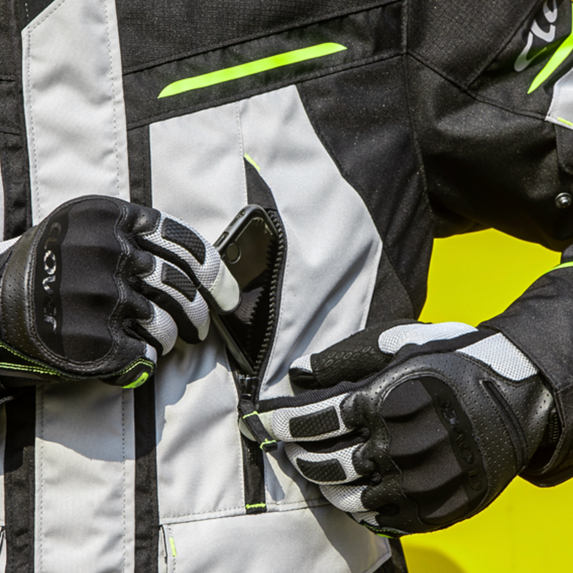 CLOVER jacket Storm 4 WP Lady black/grey