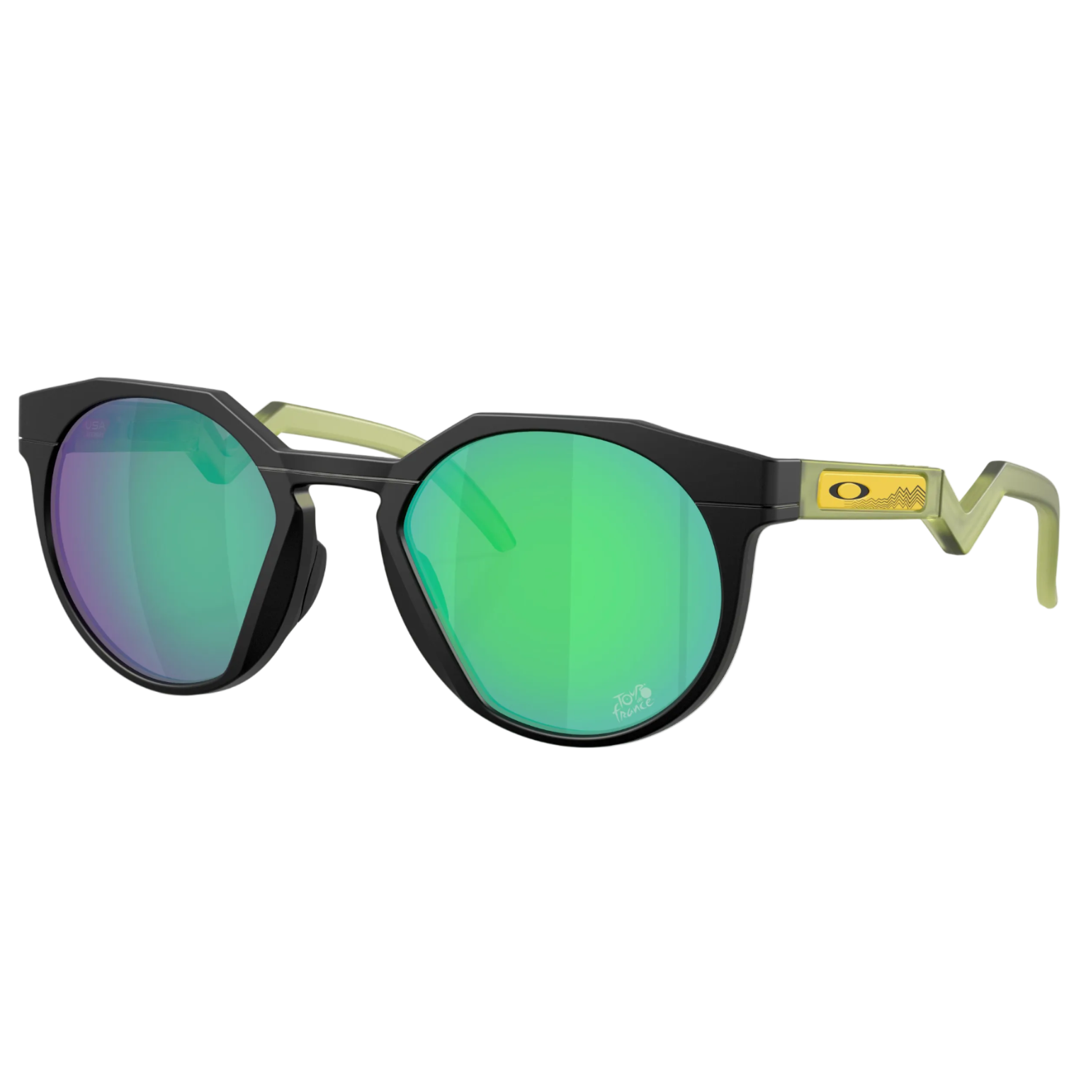 OAKLEY solglasögon HSTN matt svart med prizm jade