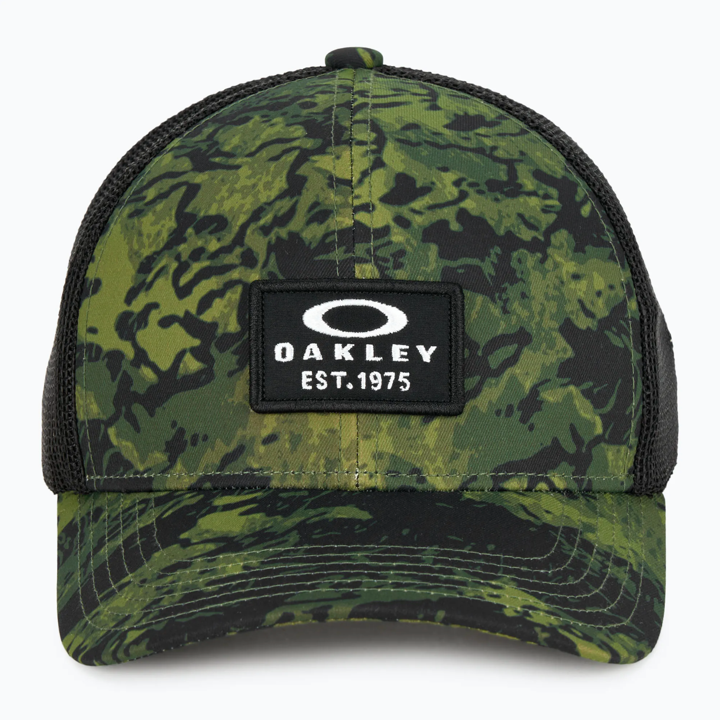 OAKLEY keps Patch Trucker tiger camo grön