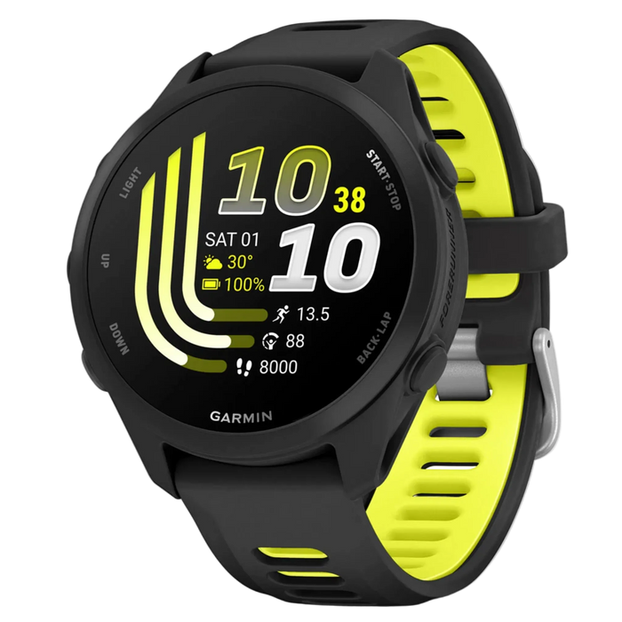 GARMIN Forerunner 170 43mm GPS svart/gul
