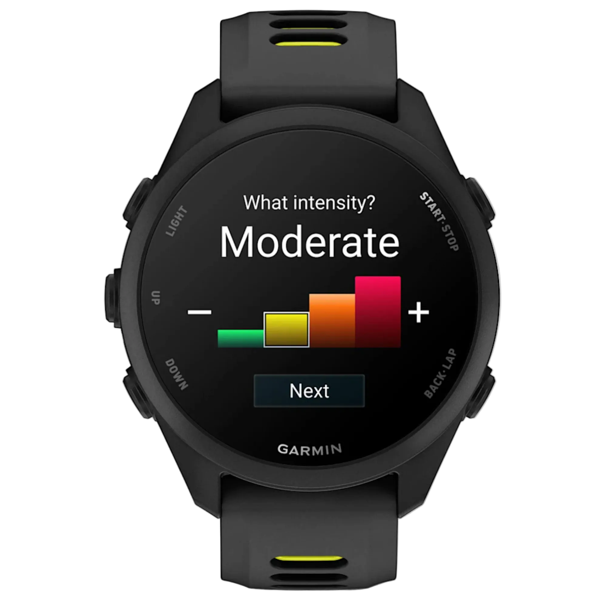 GARMIN Forerunner 170 43mm GPS svart/gul
