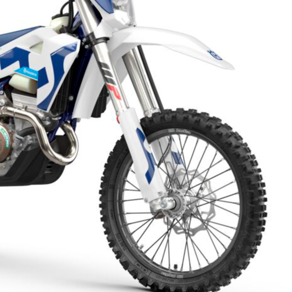 HUSQVARNA fork protection set '26 white/blue