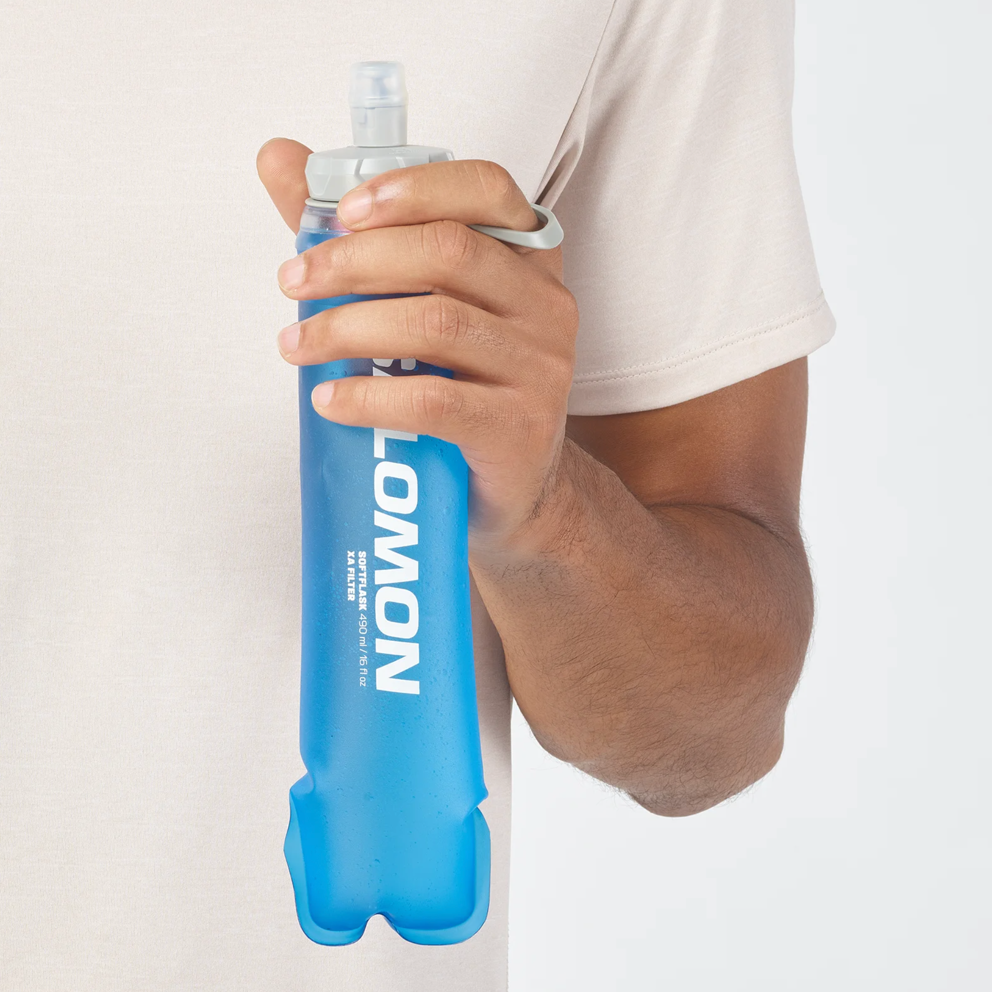 SALOMON reservoar mjukflaska 490ml XA-filter blå