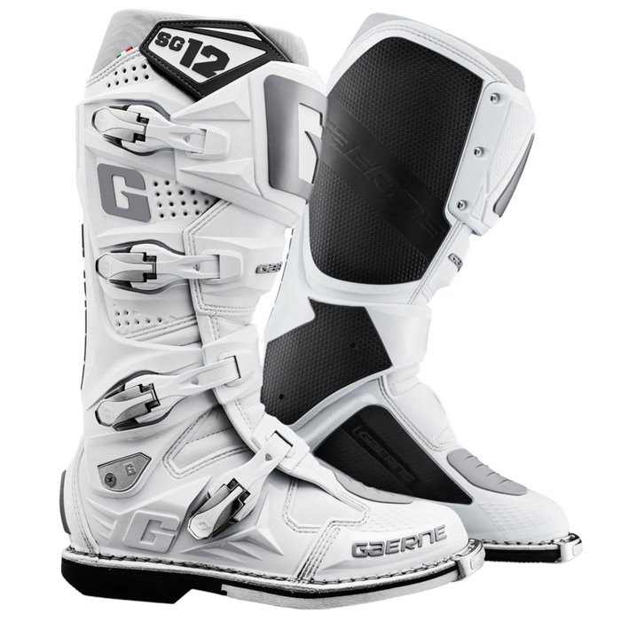GAERNE boots SG 12 white/grey
