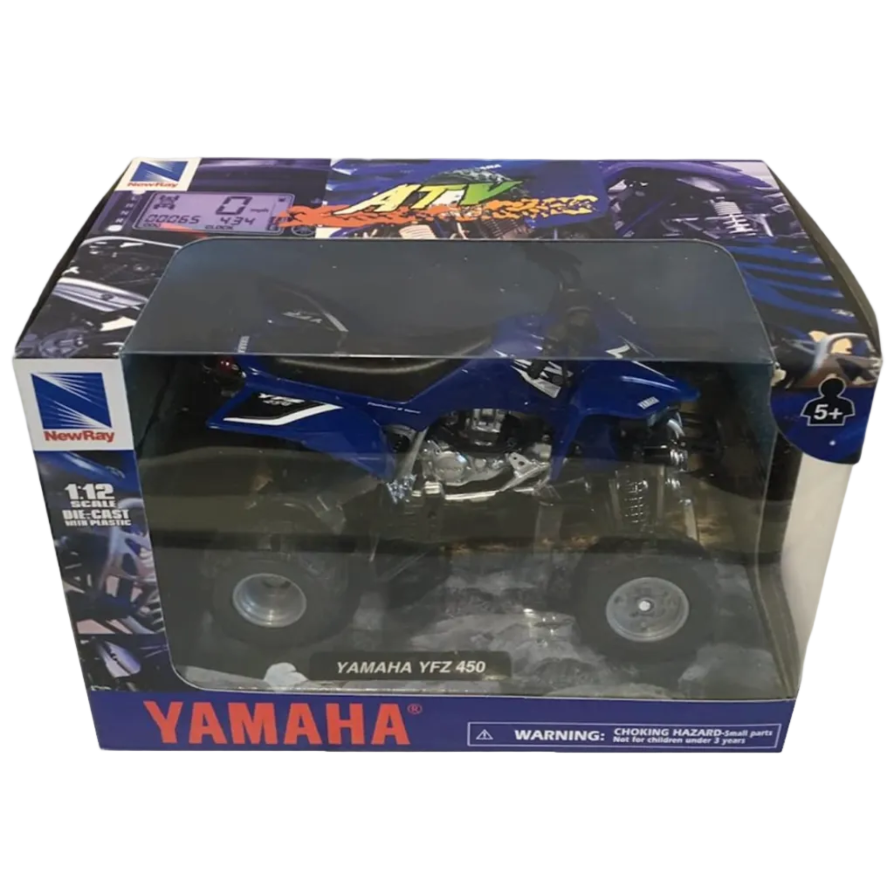 NEW RAY model 1:12 YAMAHA YFZ 450