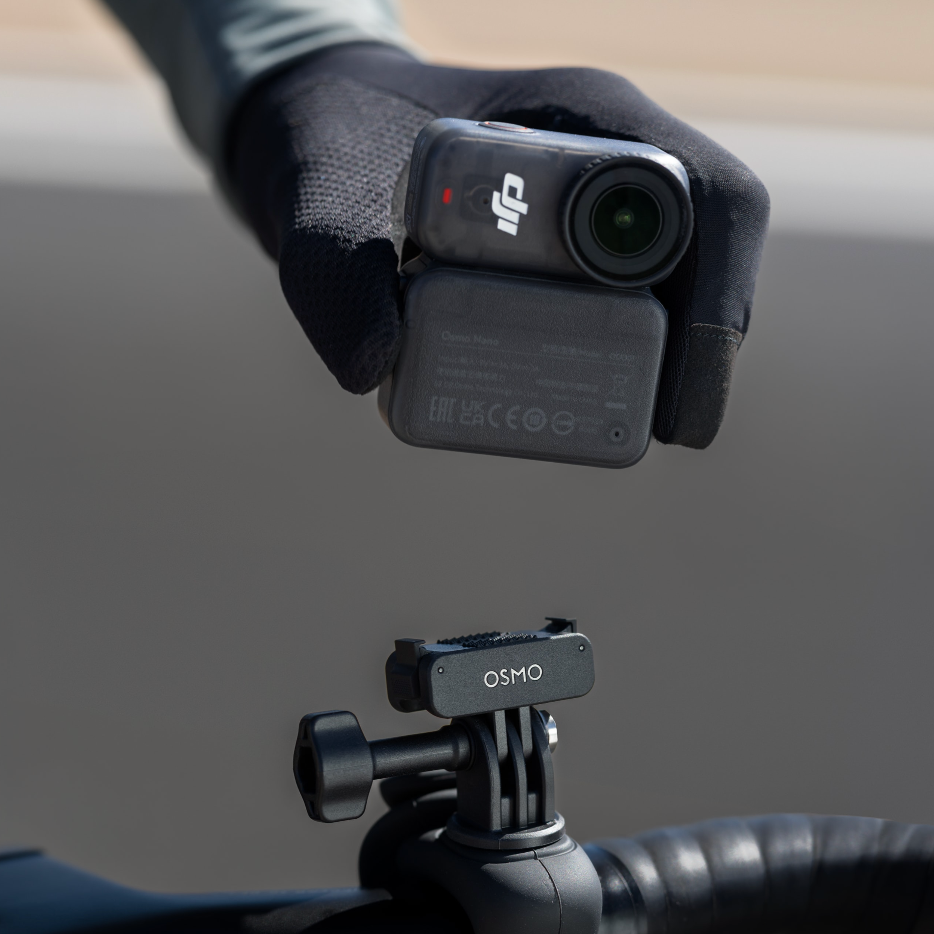 DJI Osmo Action snabbkopplingsadapterfäste i dubbla riktningar