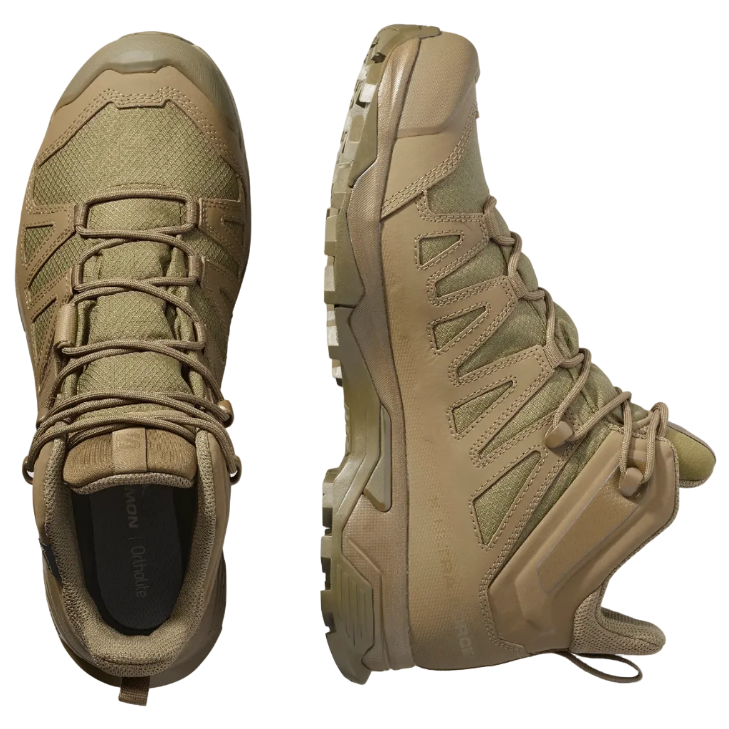 SALOMON taktiska skor X Ultra Forces Mid GTX coyote/coyote