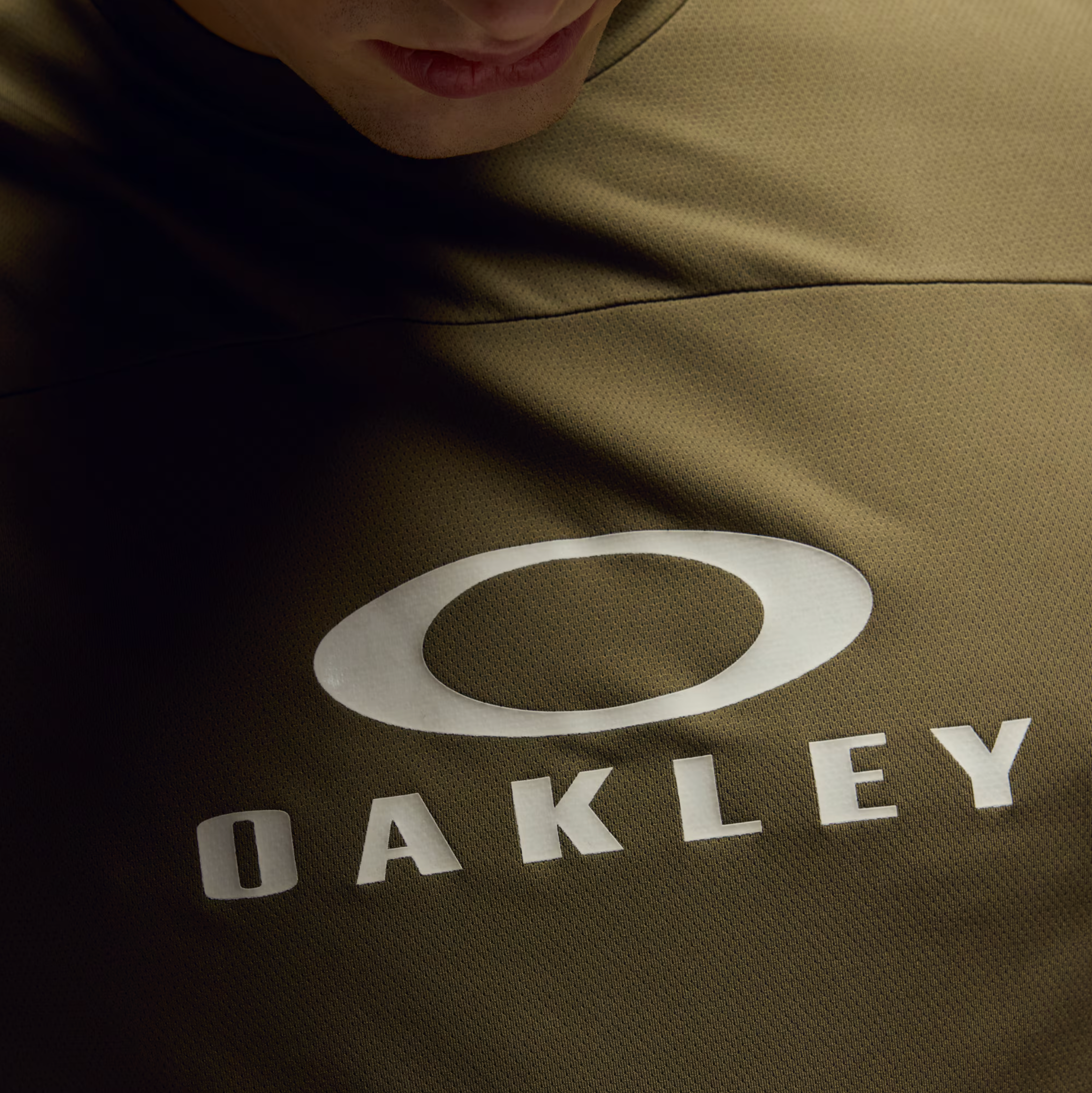OAKLEY T-shirt Free Ride RC SS Jersey army green