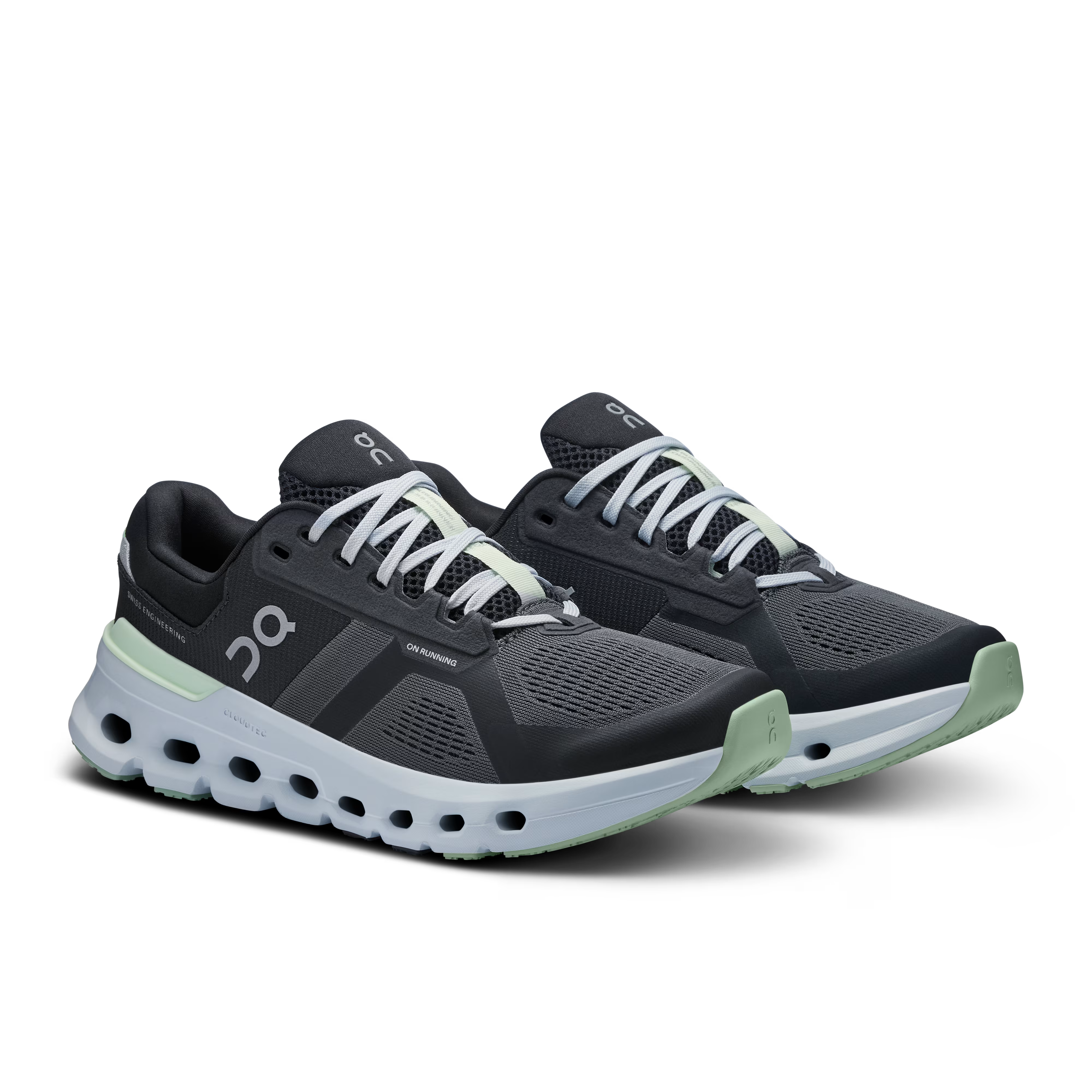 ON apavi Cloudrunner 2 Wide W grey/light green