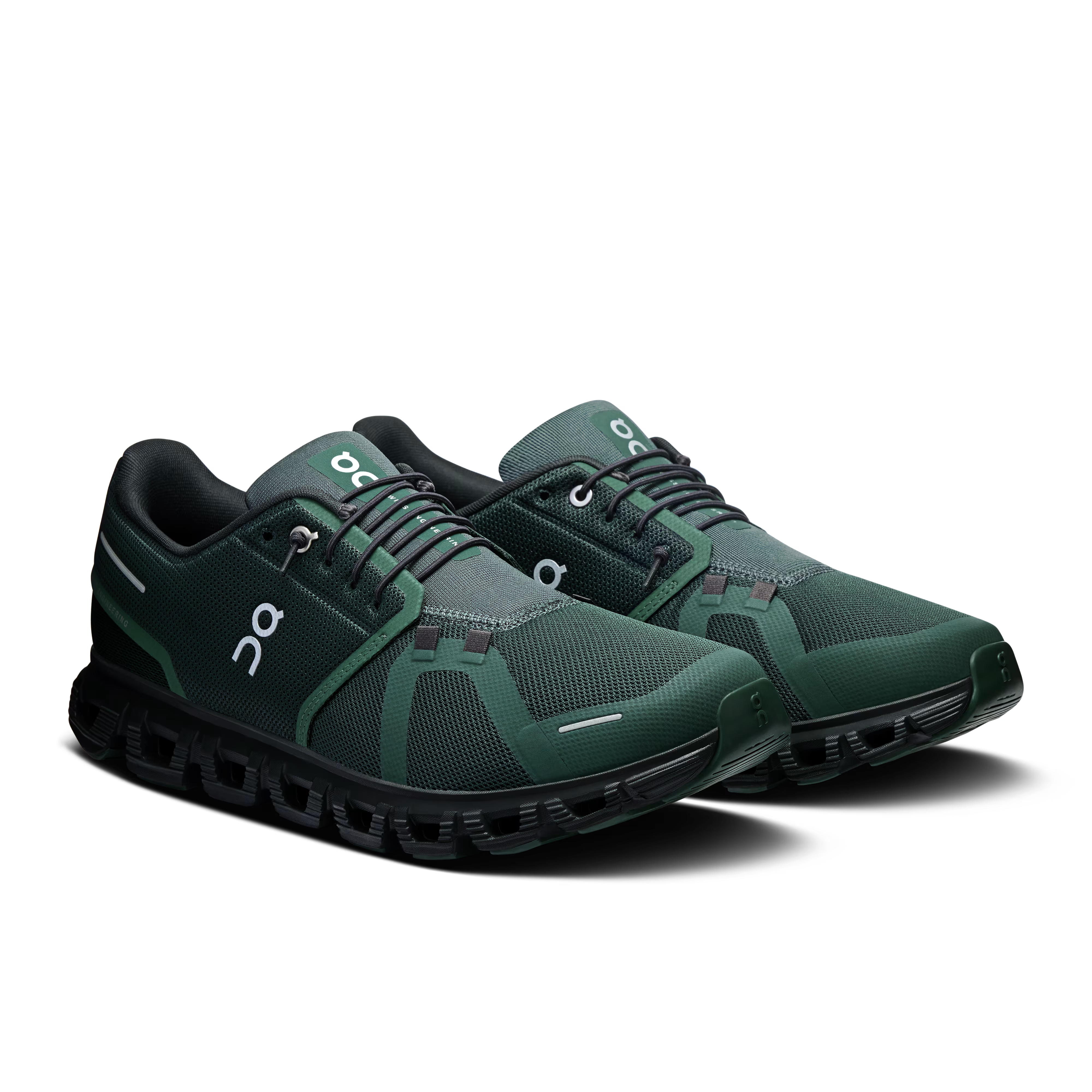 ON apavi Cloud 6 light dark green/black