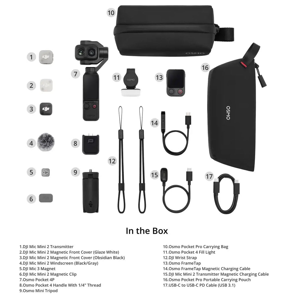 DJI kamera Osmo Pocket 4P vloggcombo