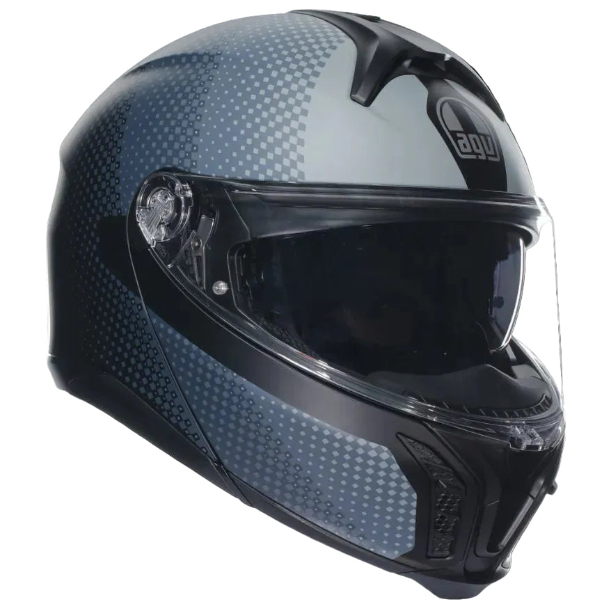 AGV hjälm Tourmodular Textour matt svart/grå