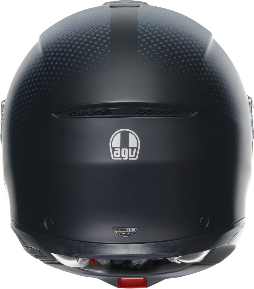AGV hjälm Tourmodular Textour matt svart/grå