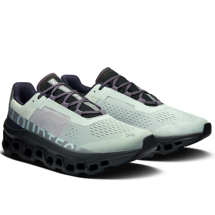 ON shoes Cloudmonster glacier/black