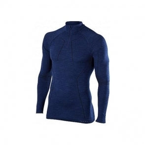 FALKE termokrekls LS Zip MW blue S