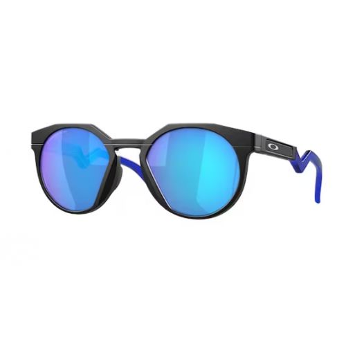OAKLEY solglasögon HSTN mattsvarta/blå med prizm safirglasögon