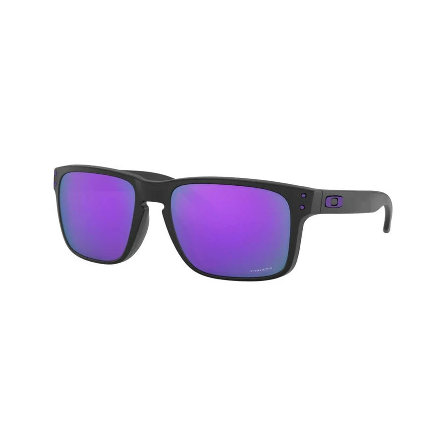 OAKLEY solglasögon Holbrook mattsvarta med prizm violett