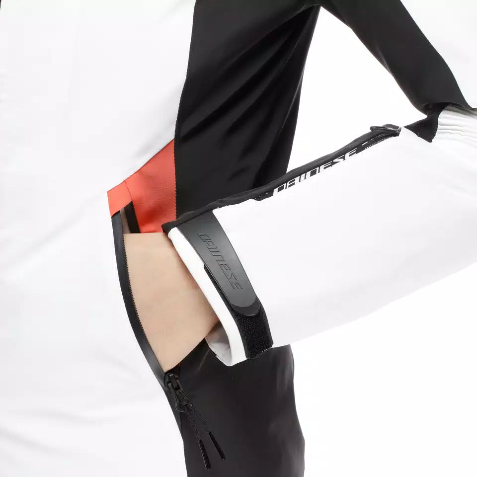 DAINESE striukė Speed Demon Lab DomeAir Pro WMN white/stretch limo/coral