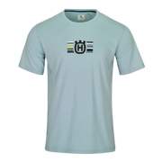 HUSQVARNA Accelerate T-shirt ljusblå