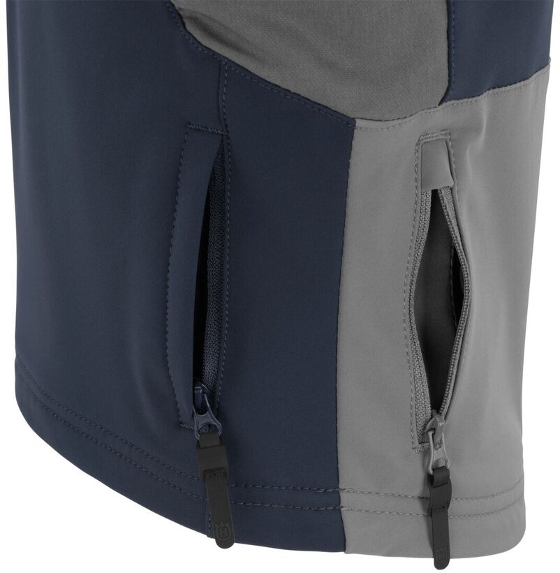 HUSQVARNA väst Barn Railed blå