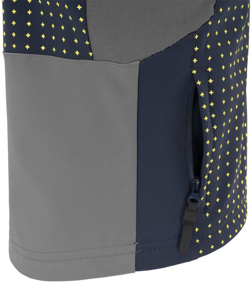 HUSQVARNA väst Barn Railed blå